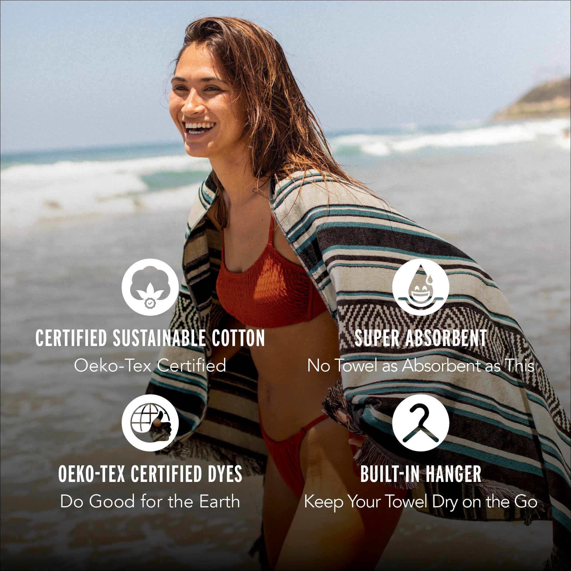 LEUS Conner Coffin Poncho Large LEUS サーフポンチョ Conner